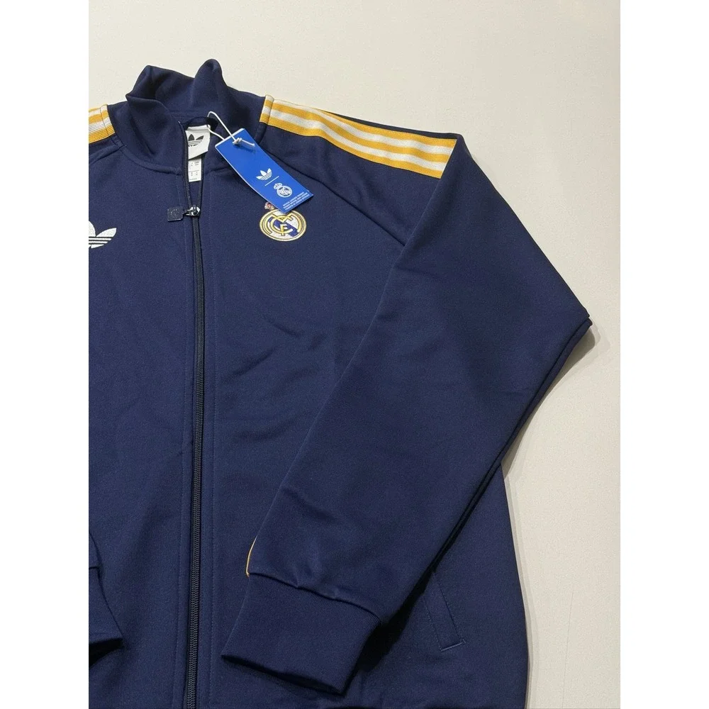 Adidas REAL OG TT Real Madrid Men's Dark Blue Track Jacket M KE3846